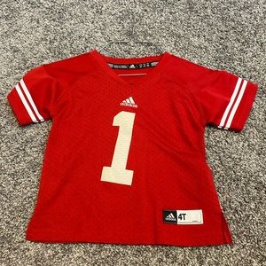 Kids WI Badger football jersey